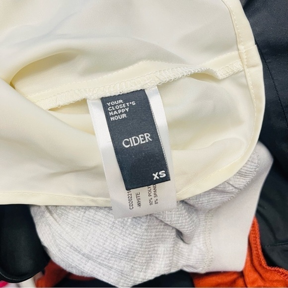 Cider Black & Cream Color Block Tank Top XS | Old Money Minimal Chic Style - Picture 7 of 7